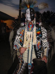 One of the Indian Dancers at the PowWow